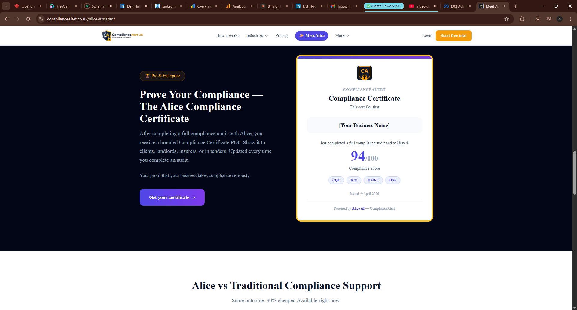 ComplianceAlert