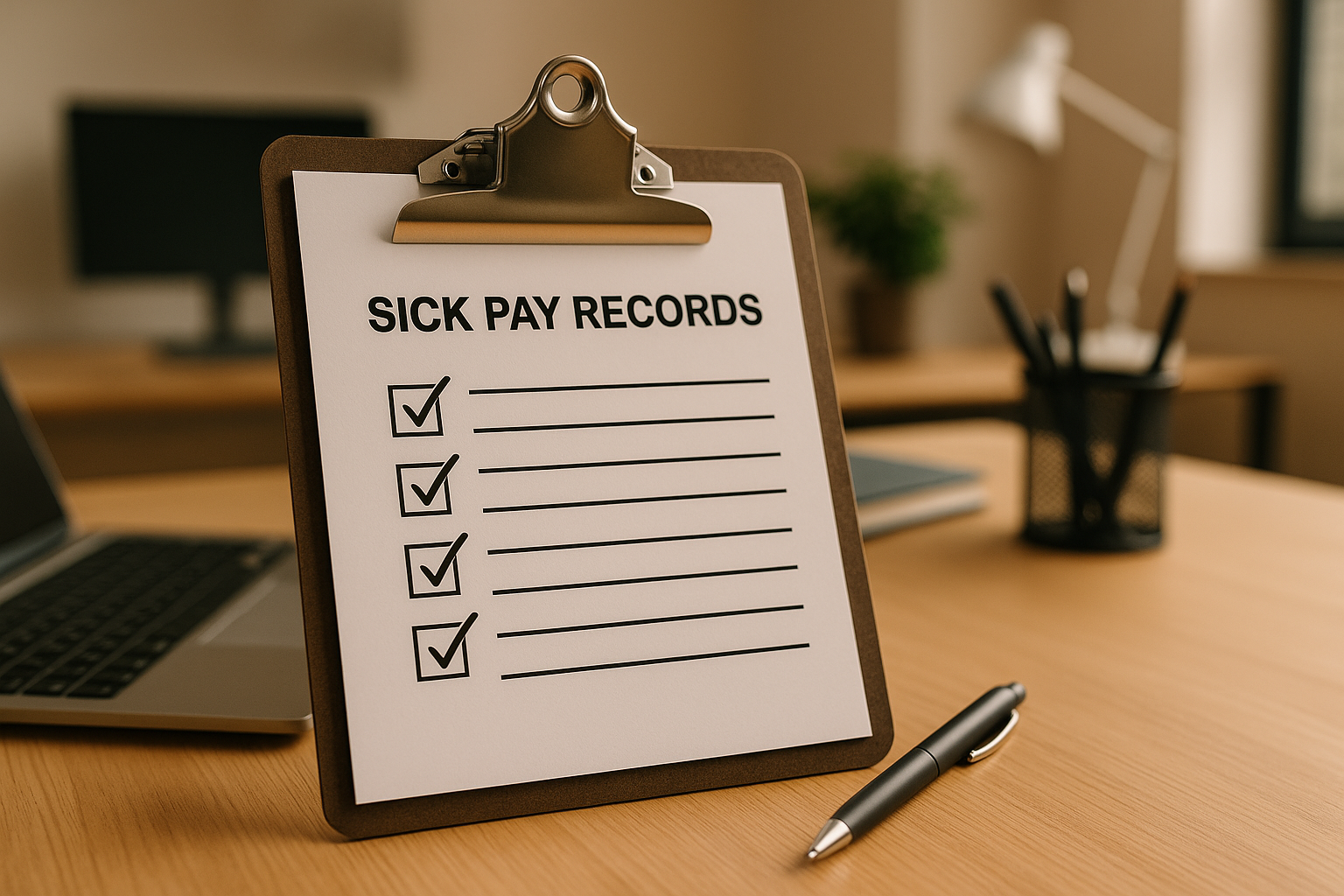 SSP employer records checklist